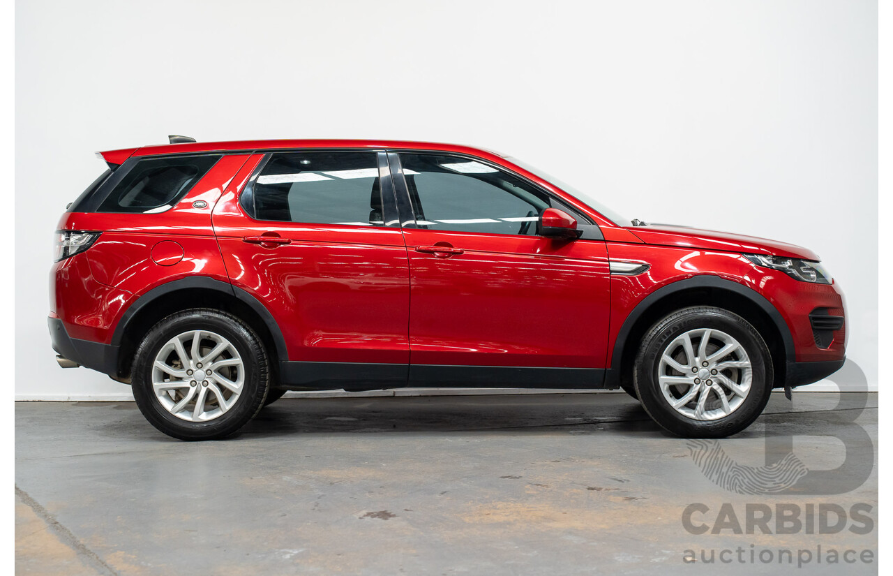 11/2016 Land Rover Discovery Sport TD4 (AWD)150 SE 5 SEAT LC MY17 4D Wagon Firenze Red Metallic 2.0L
