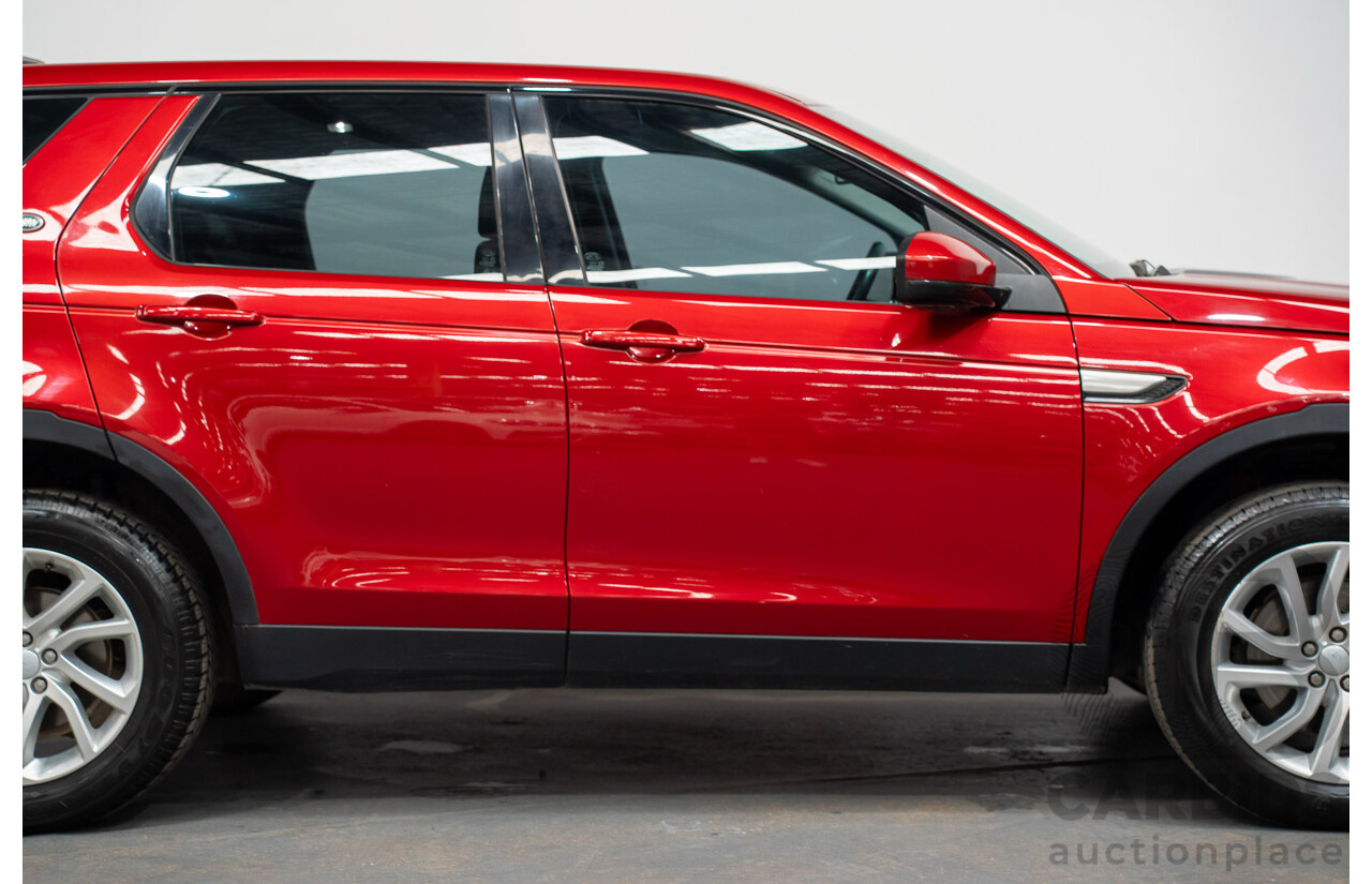 11/2016 Land Rover Discovery Sport TD4 (AWD)150 SE 5 SEAT LC MY17 4D Wagon Firenze Red Metallic 2.0L