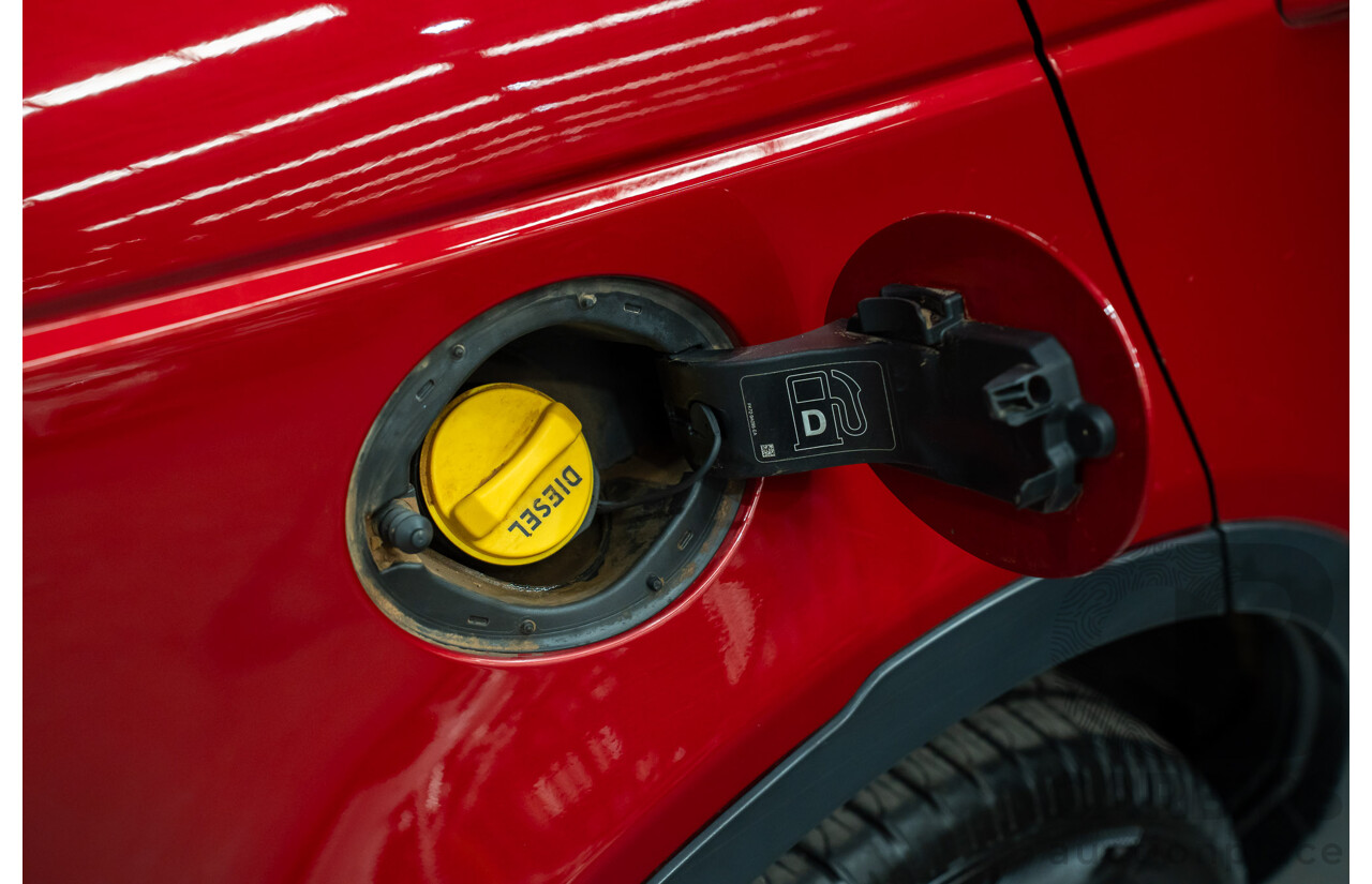 11/2016 Land Rover Discovery Sport TD4 (AWD)150 SE 5 SEAT LC MY17 4D Wagon Firenze Red Metallic 2.0L