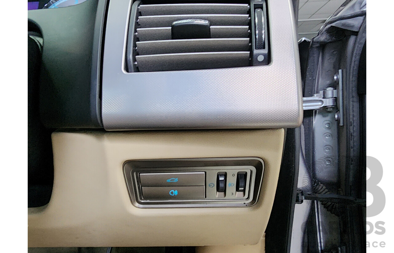 8/2009 Jaguar XF 3.0 V6 Diesel S Luxury MY10 4d Sedan Lunar Grey Turbo Diesel 3.0L