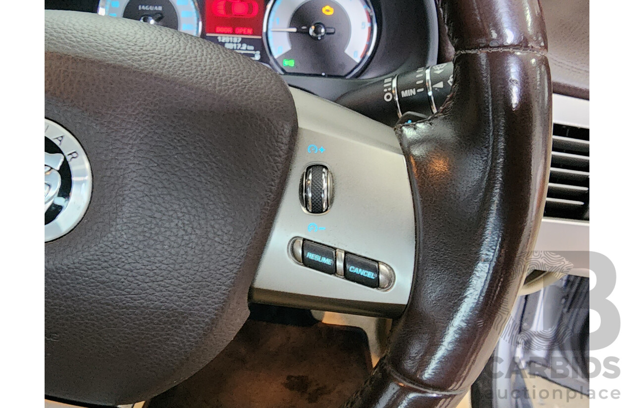 8/2009 Jaguar XF 3.0 V6 Diesel S Luxury MY10 4d Sedan Lunar Grey Turbo Diesel 3.0L