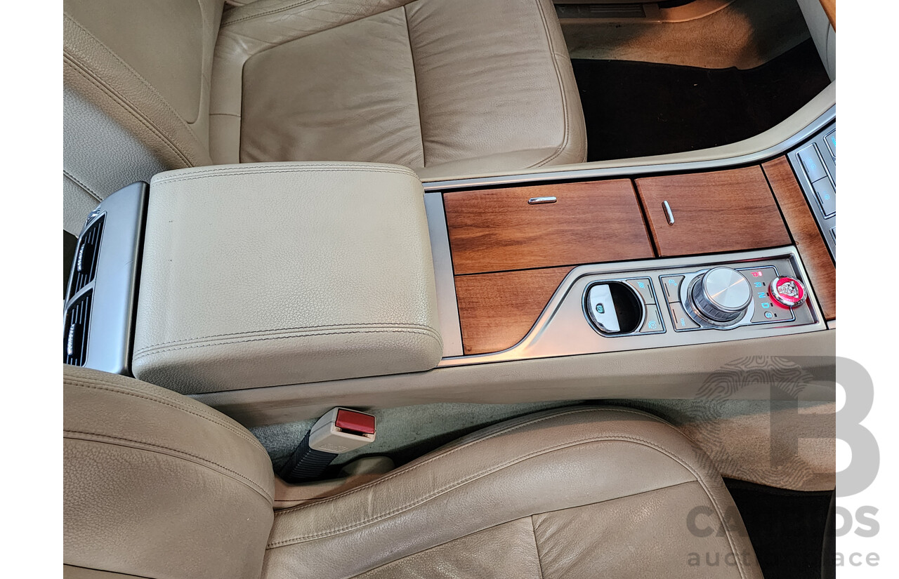 8/2009 Jaguar XF 3.0 V6 Diesel S Luxury MY10 4d Sedan Lunar Grey Turbo Diesel 3.0L