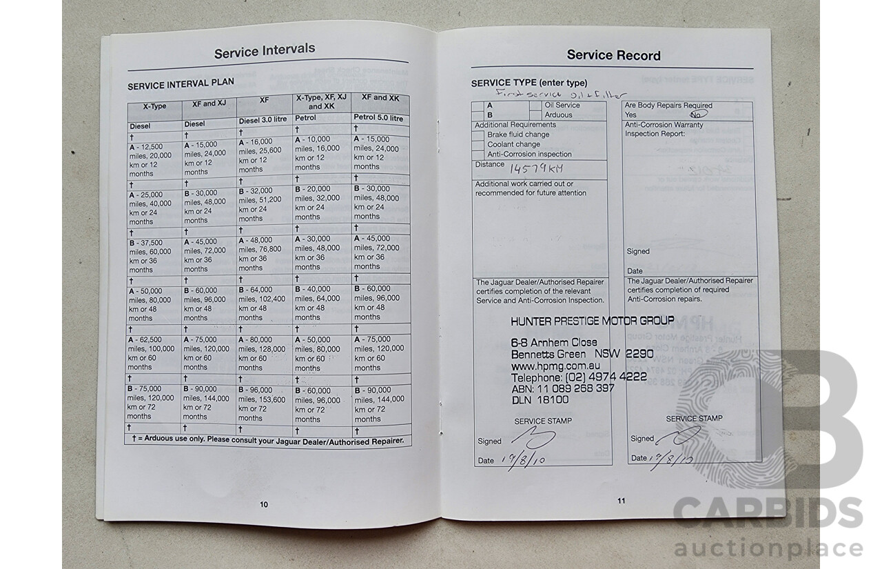 8/2009 Jaguar XF 3.0 V6 Diesel S Luxury MY10 4d Sedan Lunar Grey Turbo Diesel 3.0L