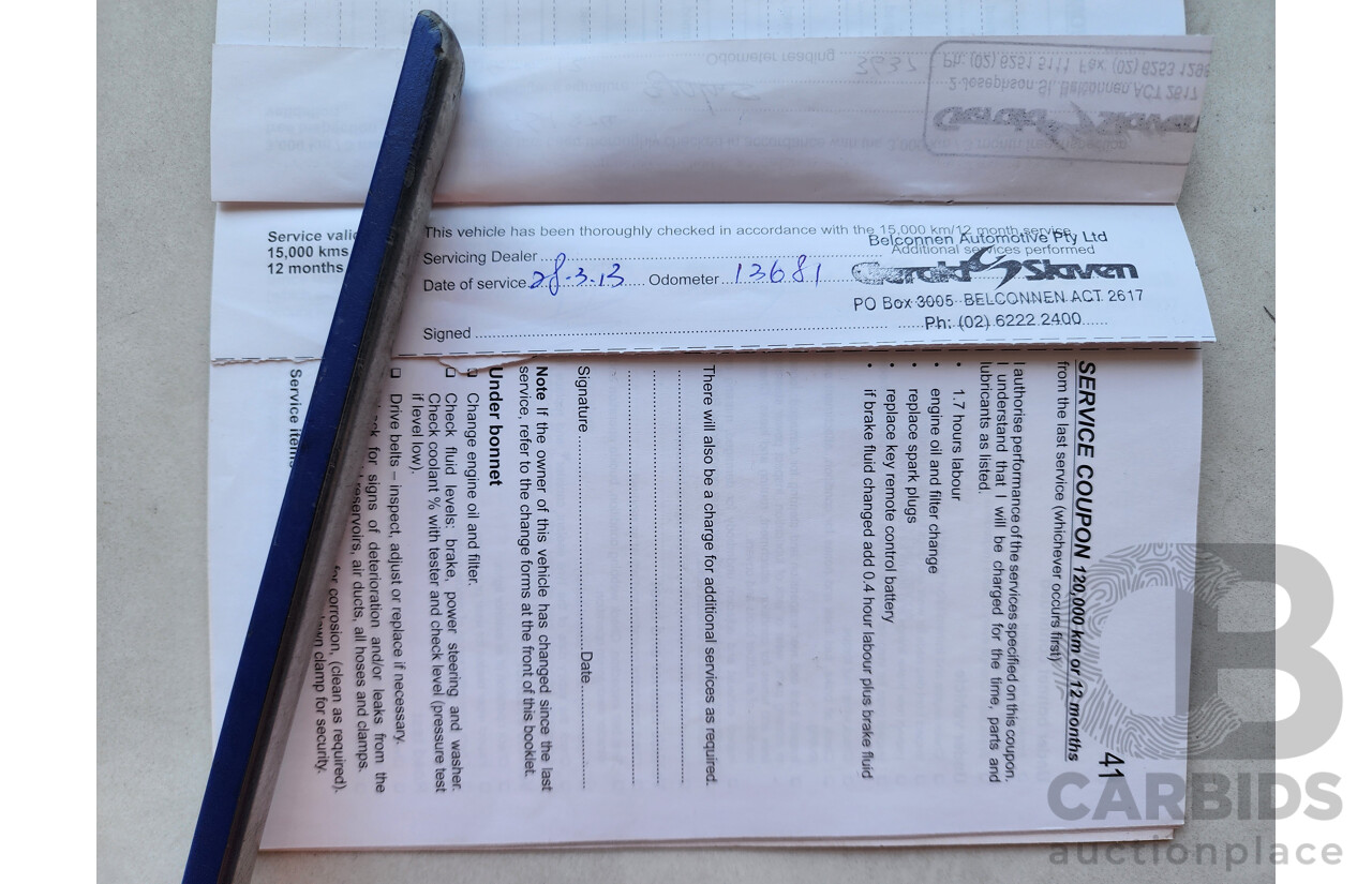 10/2011 Holden Barina Spark CD MJ 5d Hatchback Silver 1.2L