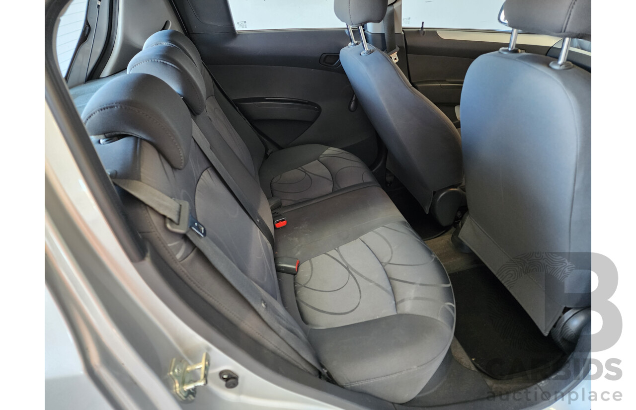 10/2011 Holden Barina Spark CD MJ 5d Hatchback Silver 1.2L