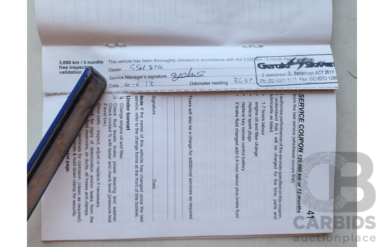 10/2011 Holden Barina Spark CD MJ 5d Hatchback Silver 1.2L