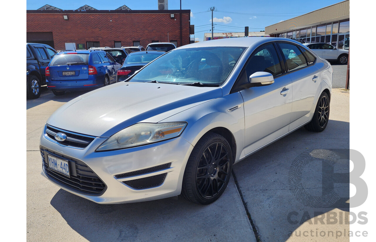 11/2010 Ford Mondeo LX TDCi MB 5d Hatchback Silver 2.0L