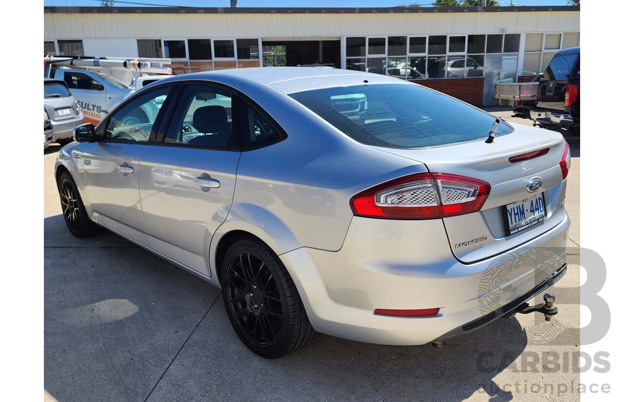 11/2010 Ford Mondeo LX TDCi MB 5d Hatchback Silver 2.0L