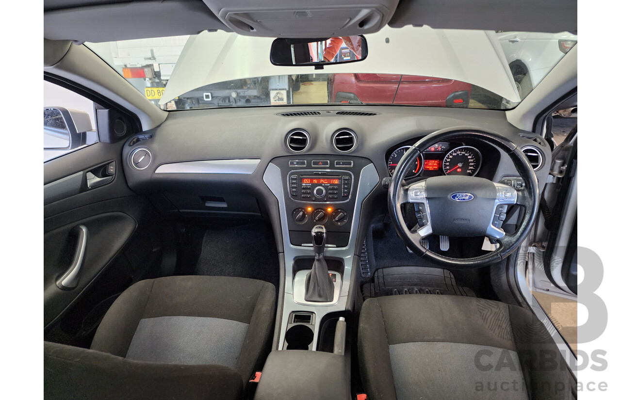 11/2010 Ford Mondeo LX TDCi MB 5d Hatchback Silver 2.0L