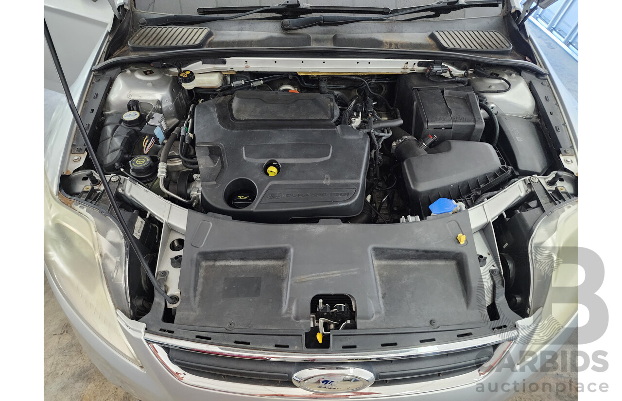 11/2010 Ford Mondeo LX TDCi MB 5d Hatchback Silver 2.0L