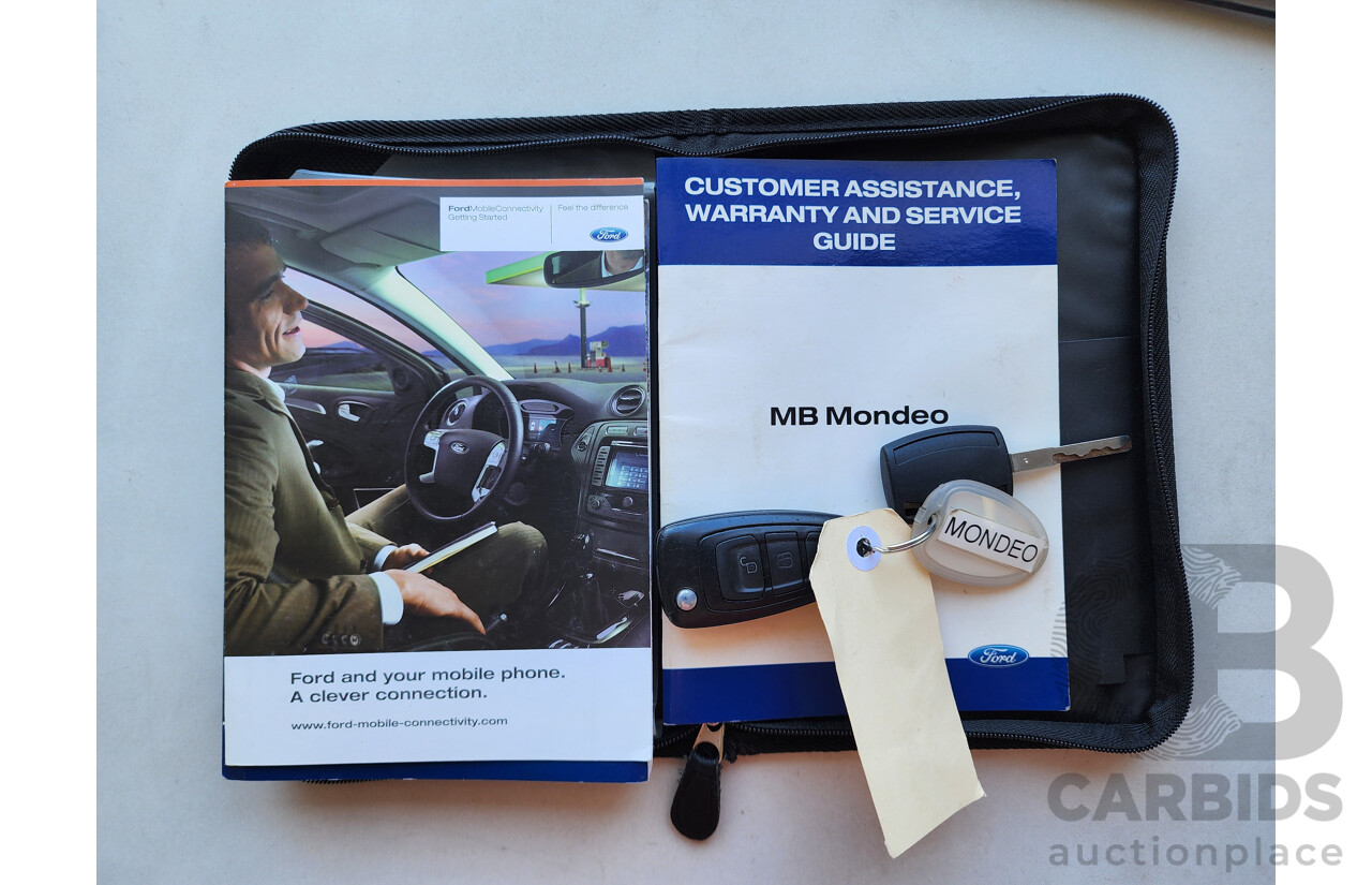 11/2010 Ford Mondeo LX TDCi MB 5d Hatchback Silver 2.0L