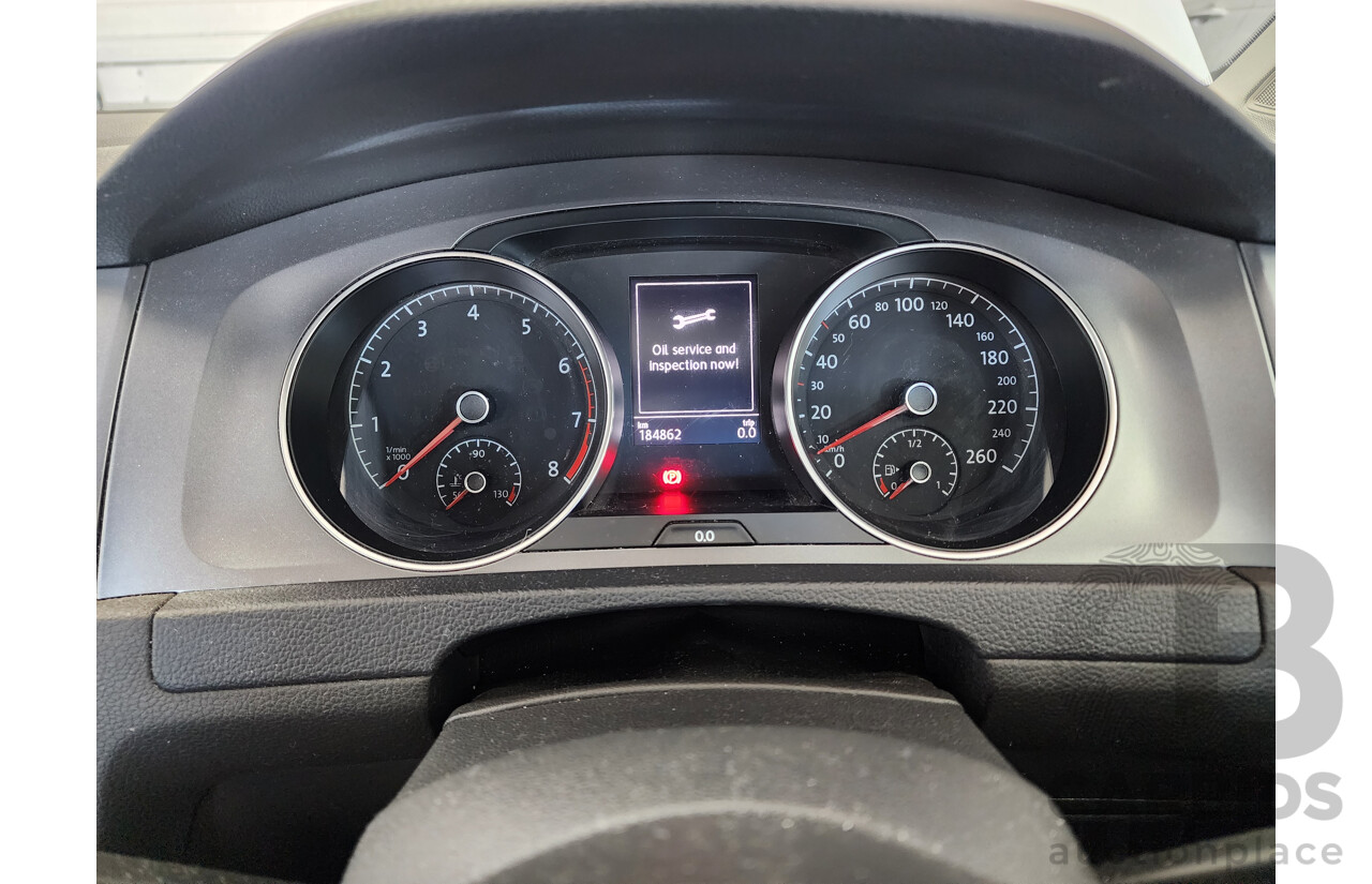 4/2016 Volkswagen Golf 92 TSI AU MY16 5d Hatchback White 1.4L