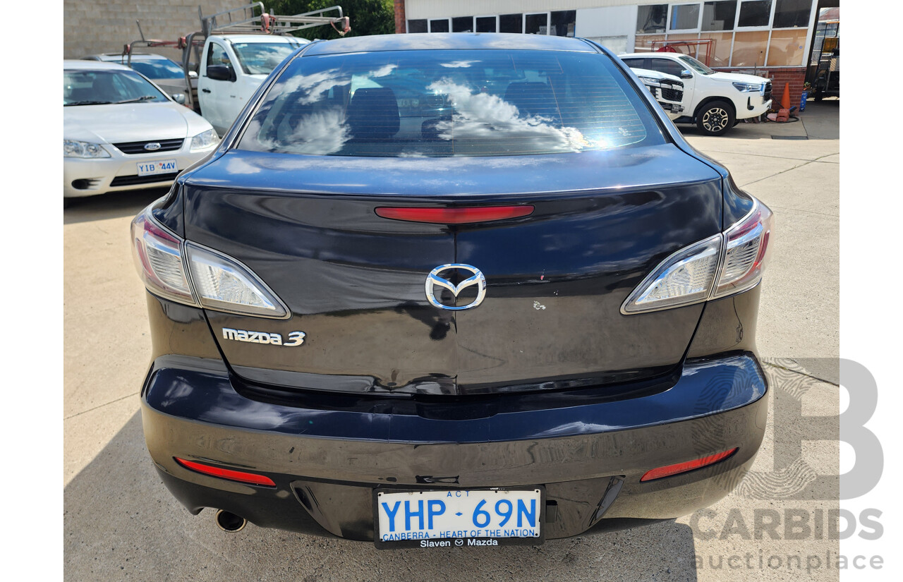 9/2011 Mazda Mazda3 NEO BL 10 UPGRADE 4d Sedan Black 2.0L