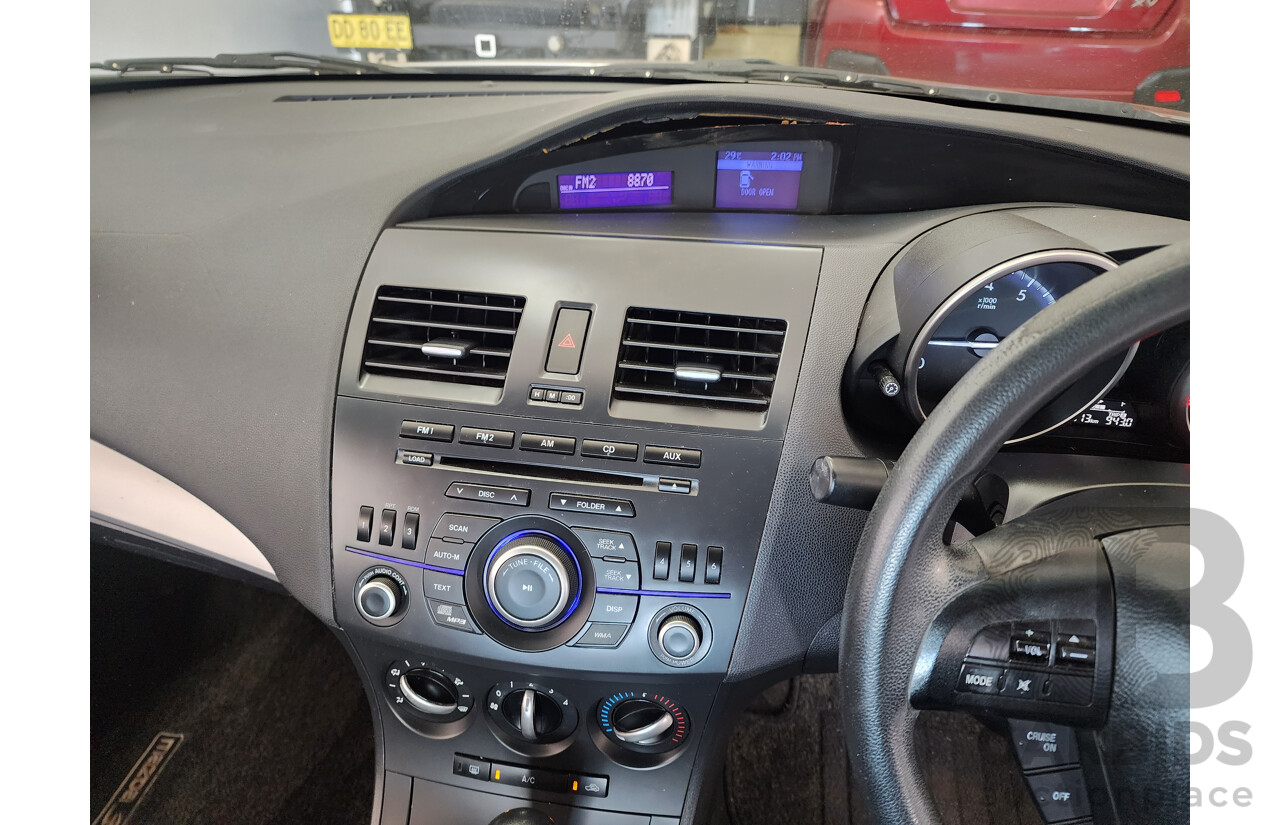 9/2011 Mazda Mazda3 NEO BL 10 UPGRADE 4d Sedan Black 2.0L