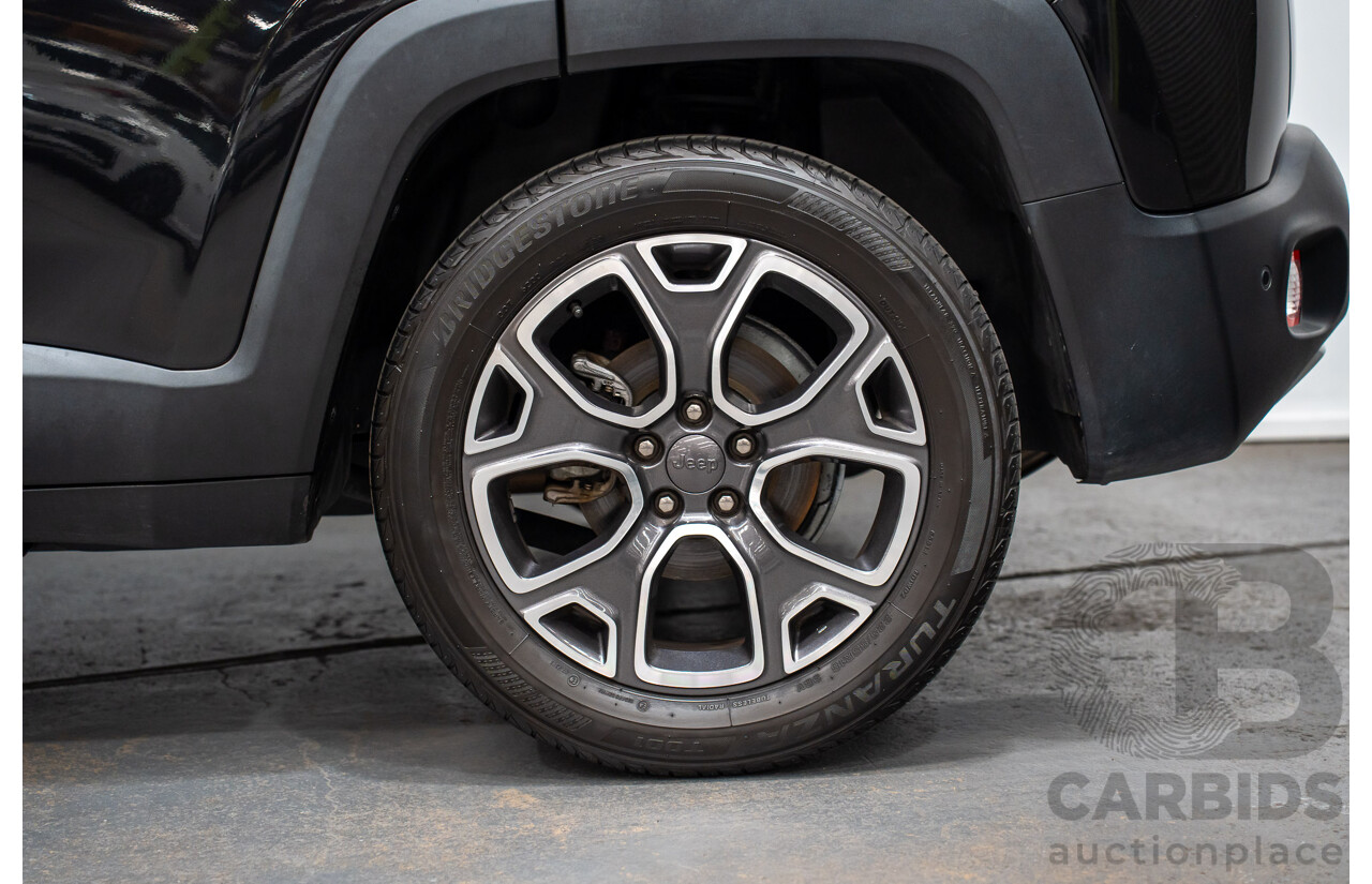 02/2016 Jeep Renegade LIMITED FWD BU 4D Wagon Black Turbo 1.4L