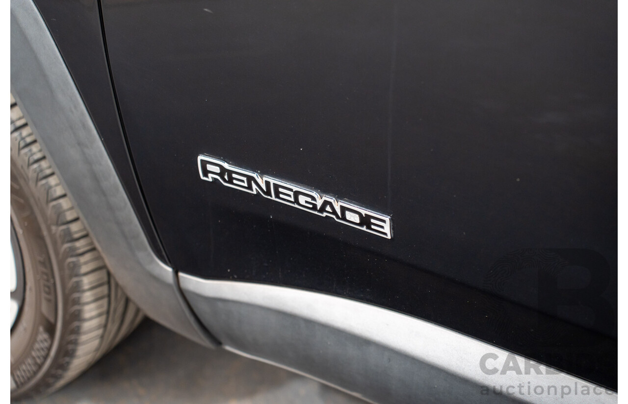 02/2016 Jeep Renegade LIMITED FWD BU 4D Wagon Black Turbo 1.4L