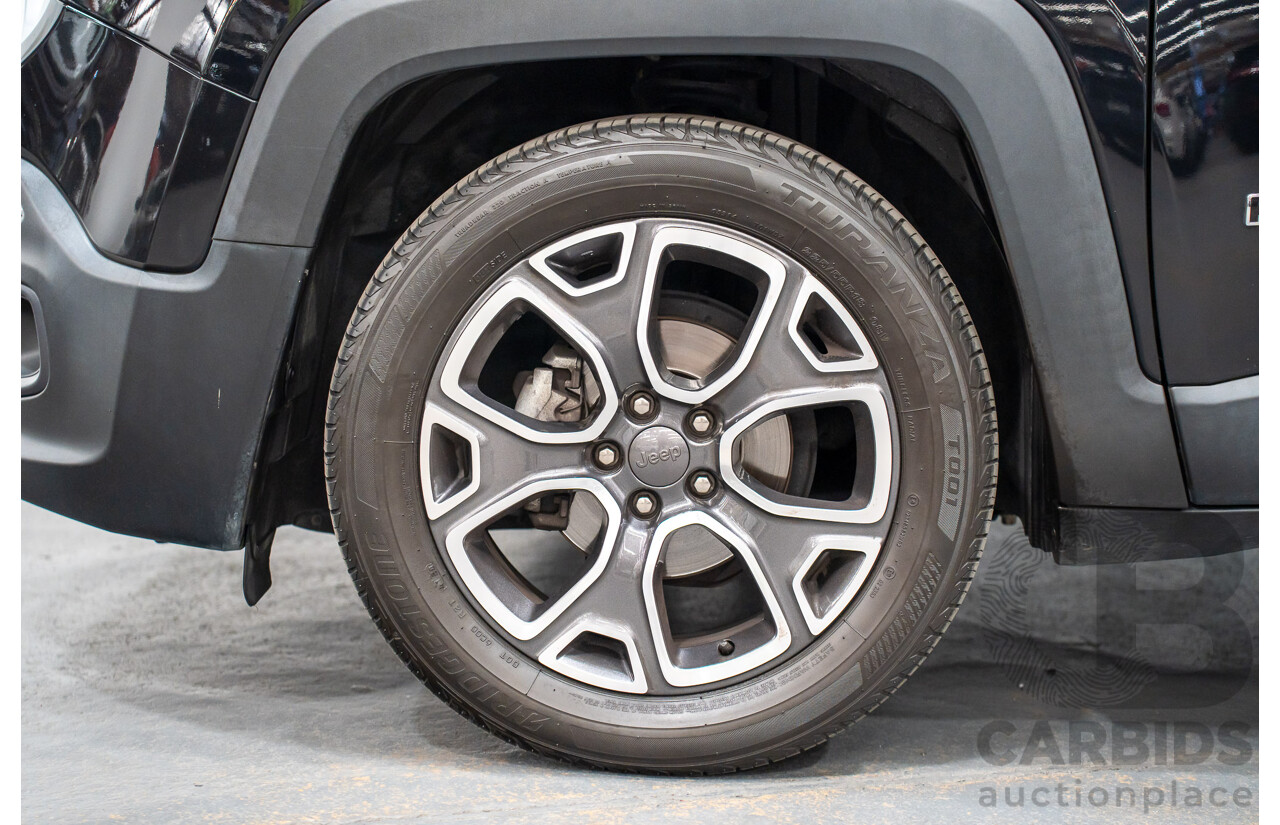 02/2016 Jeep Renegade LIMITED FWD BU 4D Wagon Black Turbo 1.4L