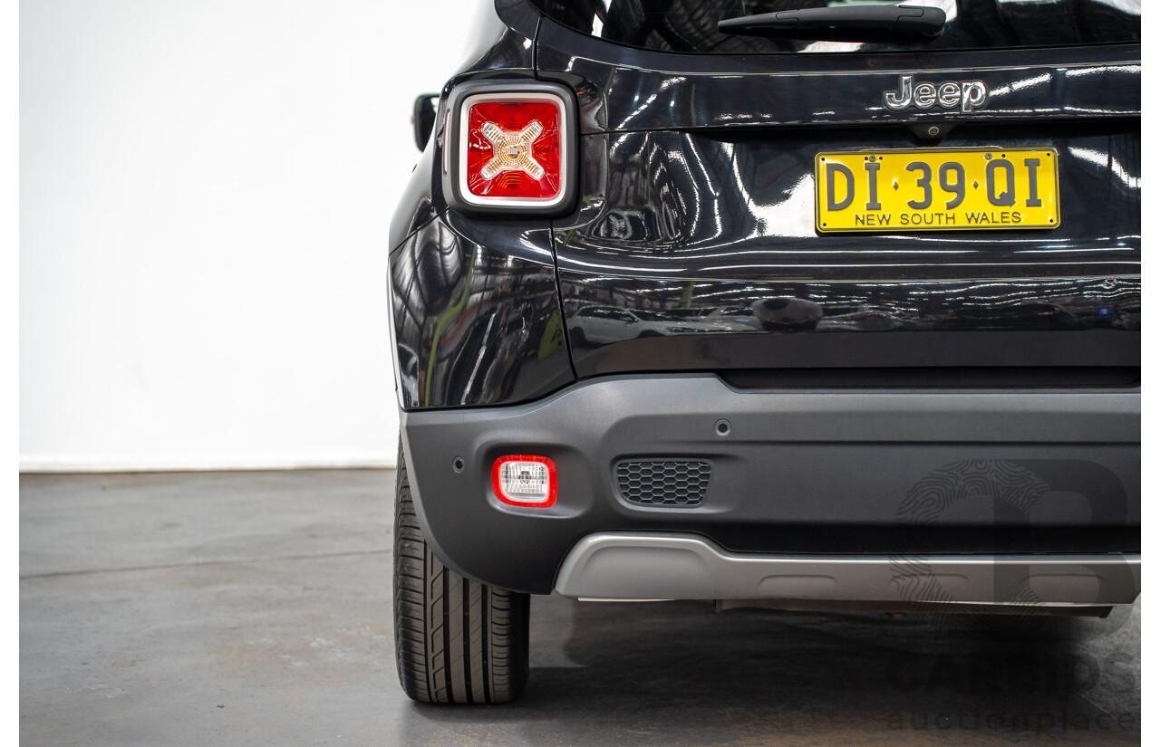 02/2016 Jeep Renegade LIMITED FWD BU 4D Wagon Black Turbo 1.4L