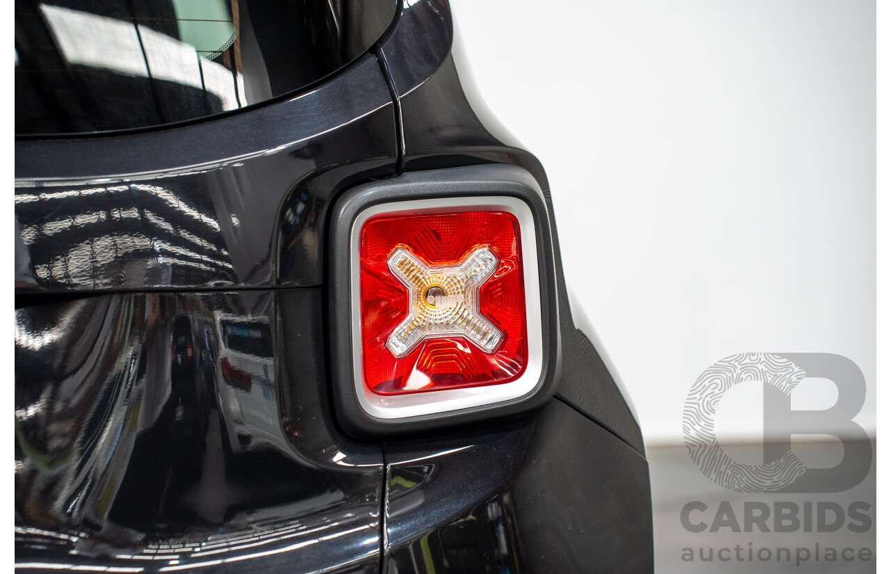 02/2016 Jeep Renegade LIMITED FWD BU 4D Wagon Black Turbo 1.4L