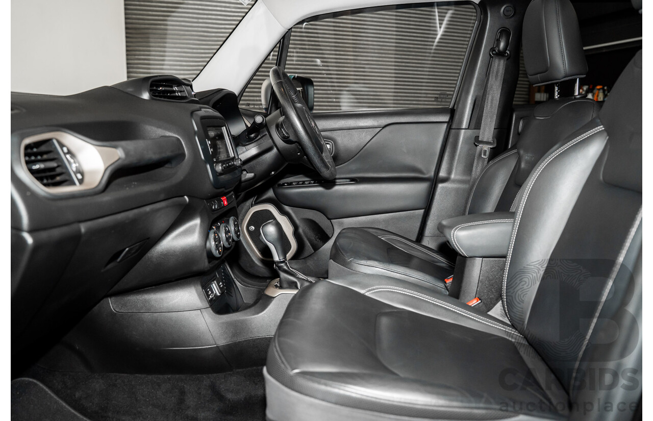 02/2016 Jeep Renegade LIMITED FWD BU 4D Wagon Black Turbo 1.4L