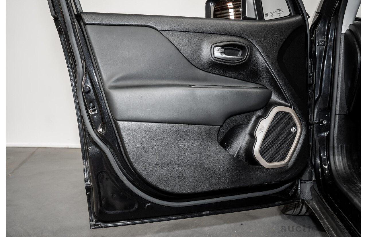 02/2016 Jeep Renegade LIMITED FWD BU 4D Wagon Black Turbo 1.4L