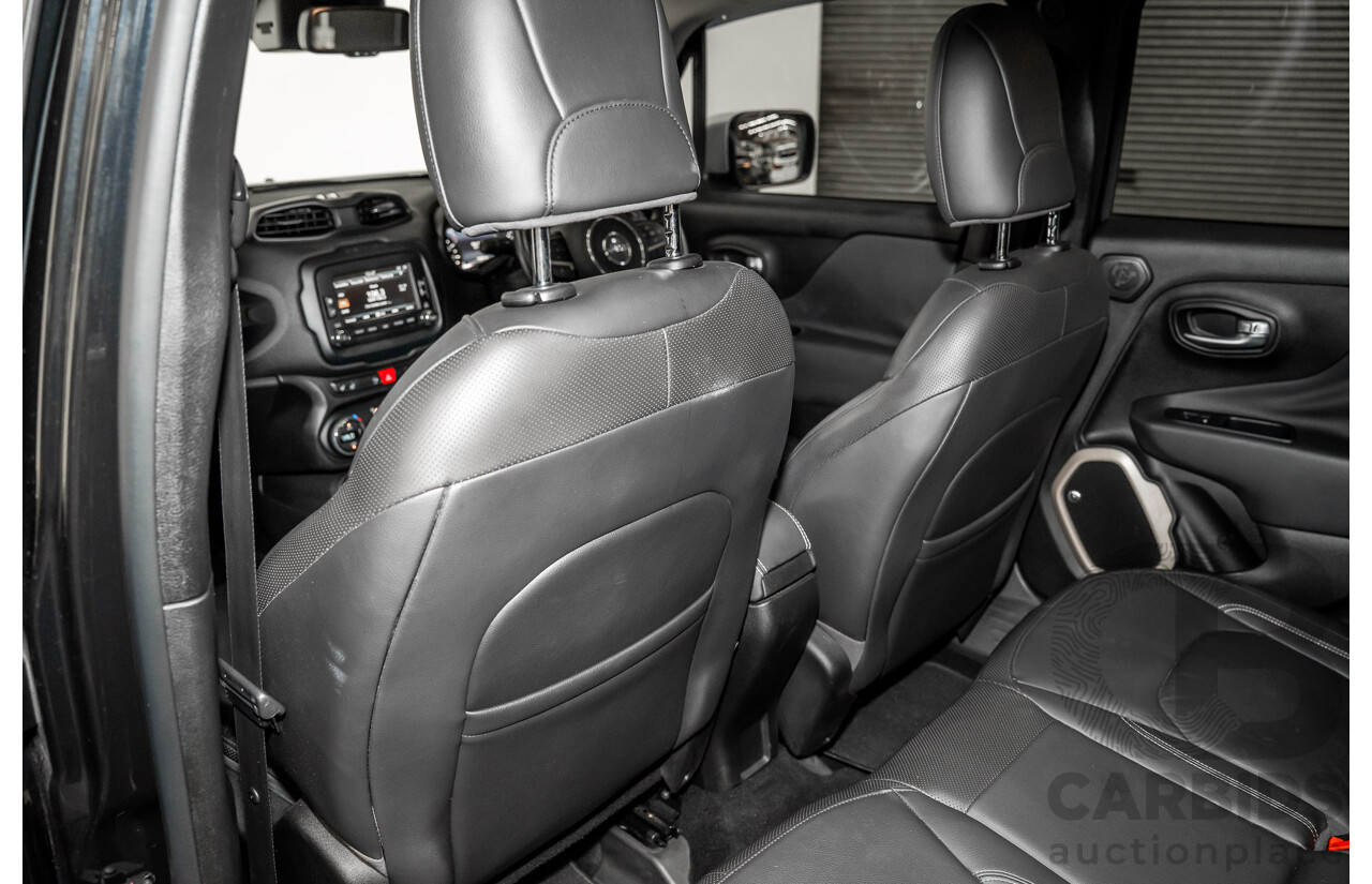 02/2016 Jeep Renegade LIMITED FWD BU 4D Wagon Black Turbo 1.4L