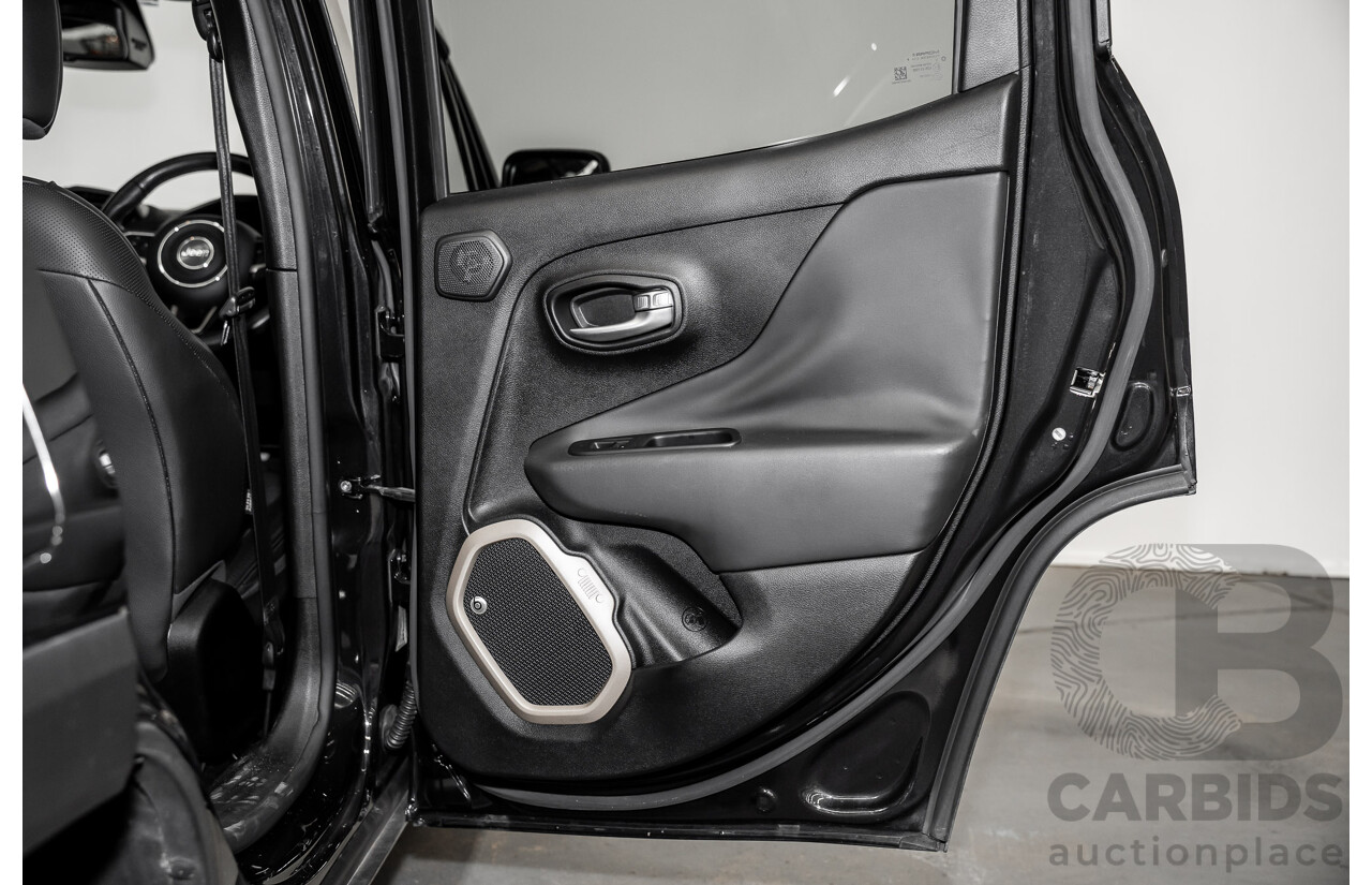 02/2016 Jeep Renegade LIMITED FWD BU 4D Wagon Black Turbo 1.4L