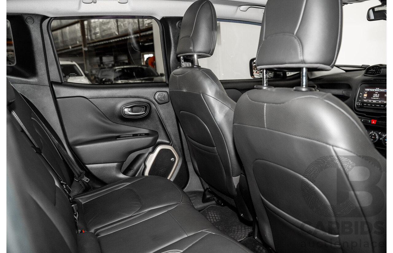 02/2016 Jeep Renegade LIMITED FWD BU 4D Wagon Black Turbo 1.4L