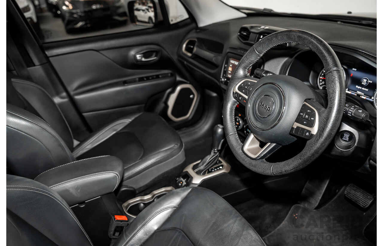 02/2016 Jeep Renegade LIMITED FWD BU 4D Wagon Black Turbo 1.4L