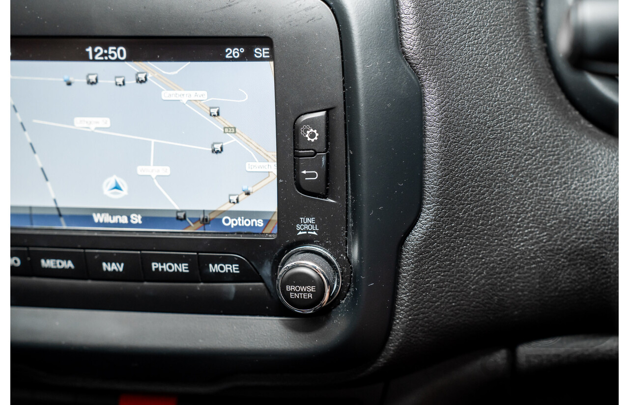 02/2016 Jeep Renegade LIMITED FWD BU 4D Wagon Black Turbo 1.4L