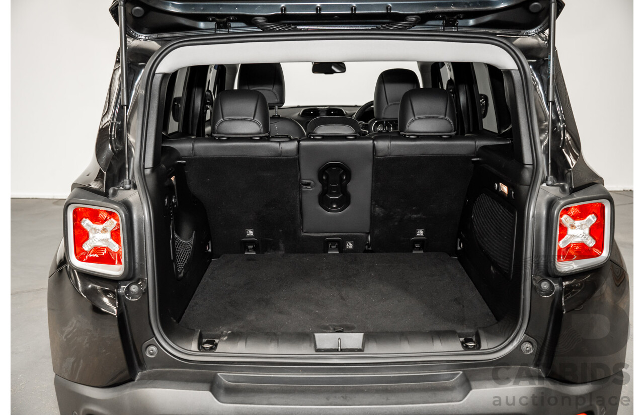 02/2016 Jeep Renegade LIMITED FWD BU 4D Wagon Black Turbo 1.4L