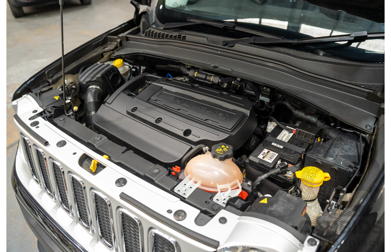 02/2016 Jeep Renegade LIMITED FWD BU 4D Wagon Black Turbo 1.4L