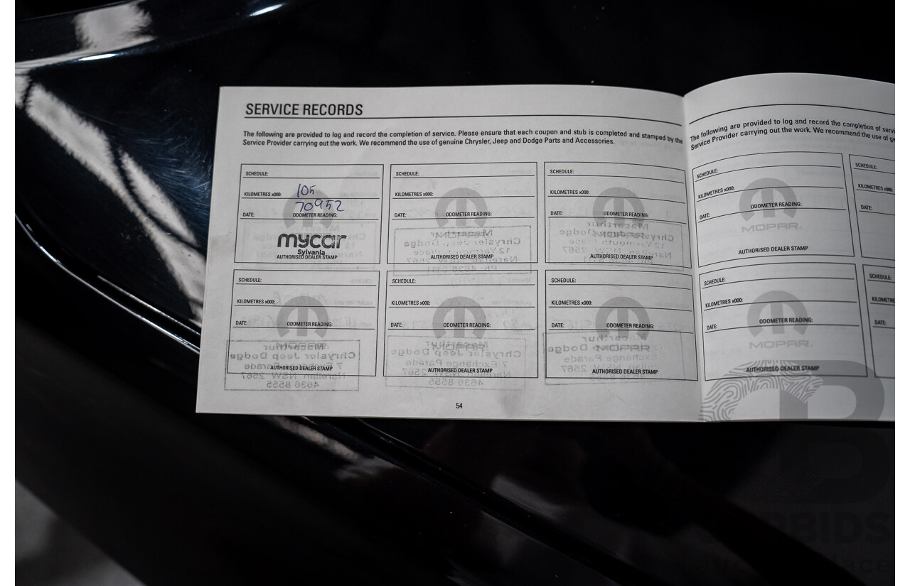 02/2016 Jeep Renegade LIMITED FWD BU 4D Wagon Black Turbo 1.4L