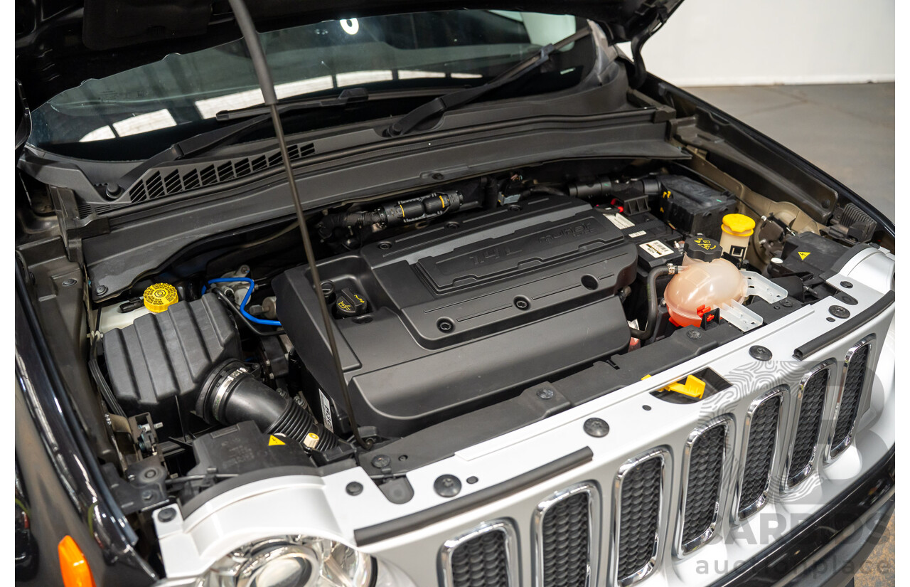 02/2016 Jeep Renegade LIMITED FWD BU 4D Wagon Black Turbo 1.4L