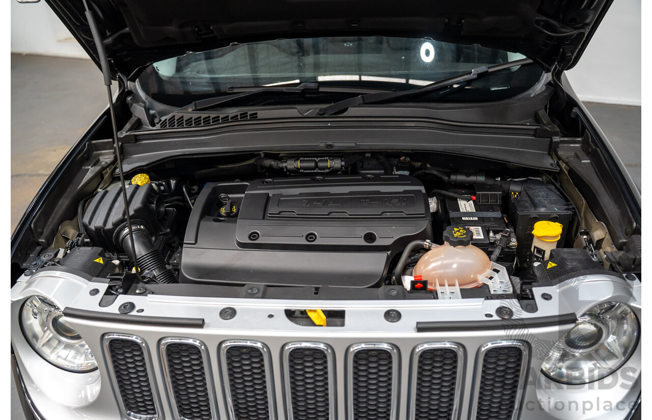 02/2016 Jeep Renegade LIMITED FWD BU 4D Wagon Black Turbo 1.4L