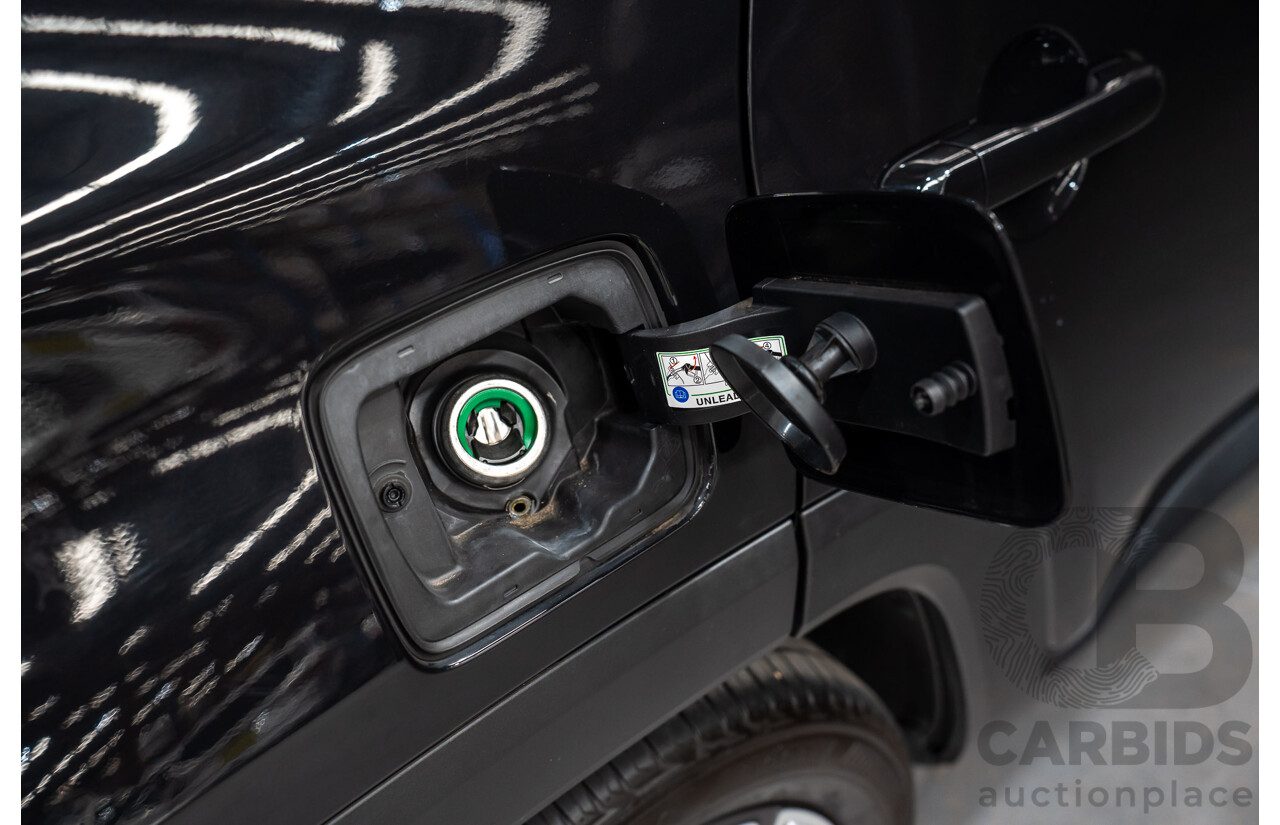 02/2016 Jeep Renegade LIMITED FWD BU 4D Wagon Black Turbo 1.4L