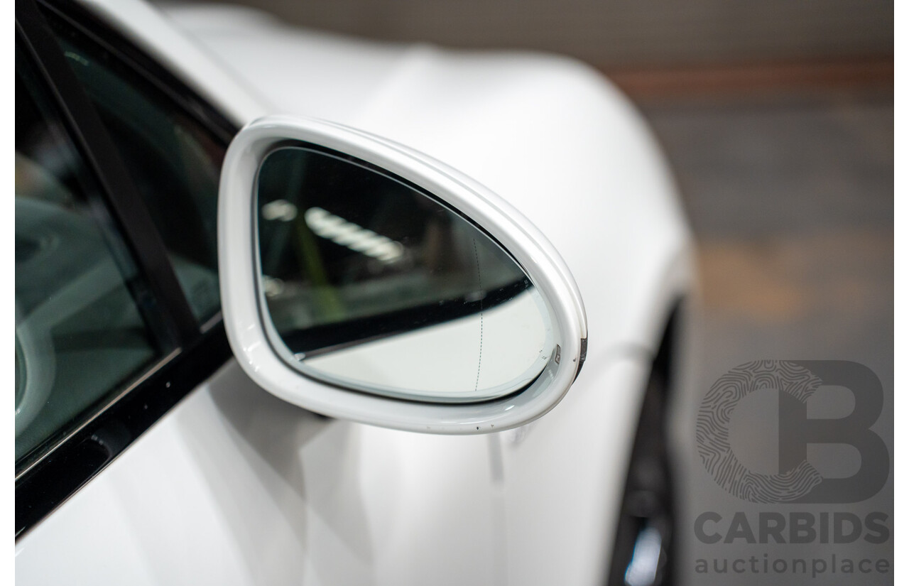 03/2015 Porsche Macan S DIESEL (AWD) MY15 4D Wagon White Turbo Diesel 3.0L