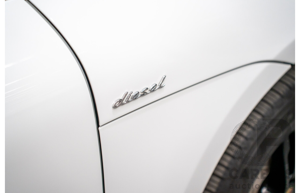 03/2015 Porsche Macan S DIESEL (AWD) MY15 4D Wagon White Turbo Diesel 3.0L