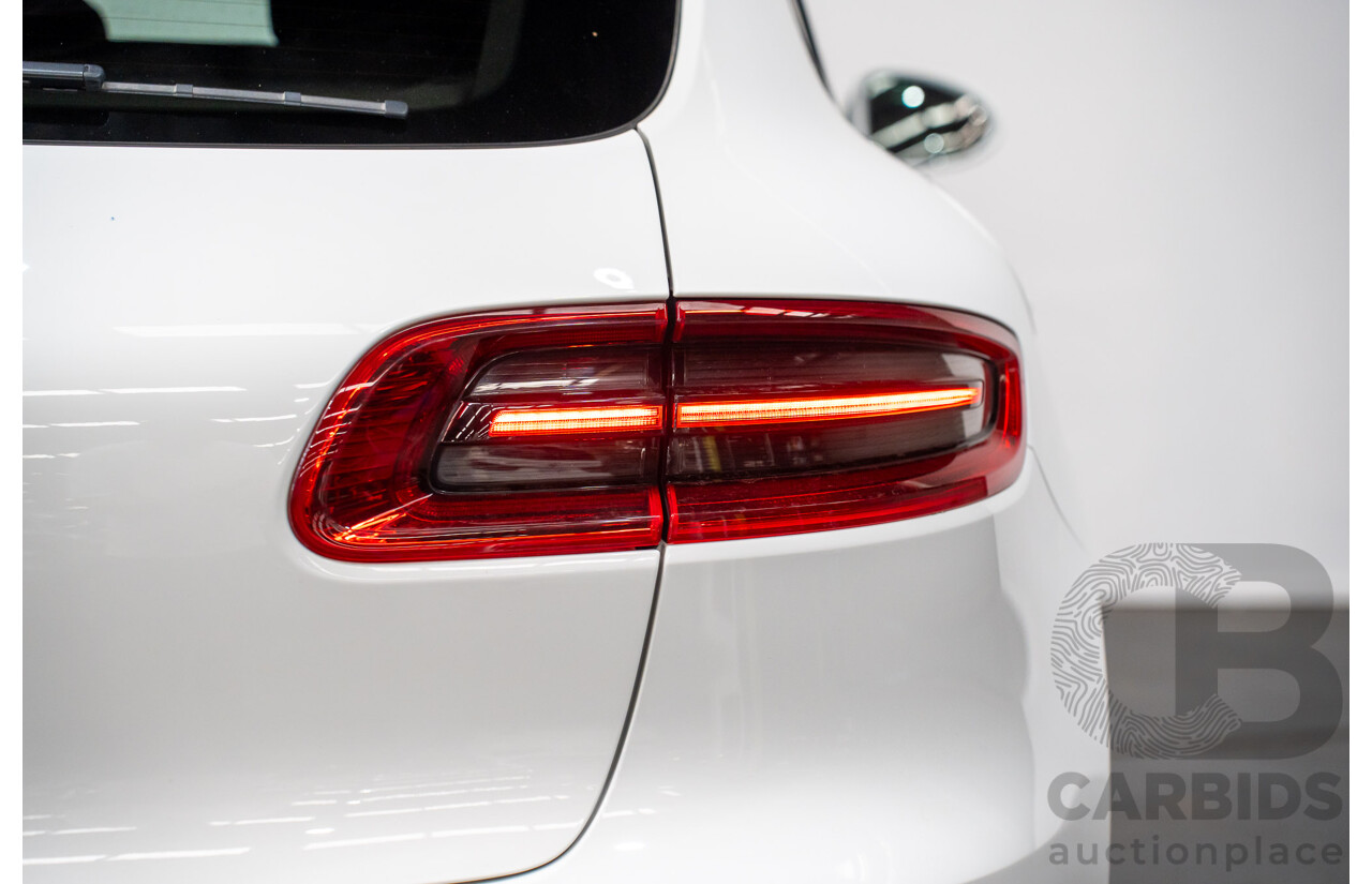 03/2015 Porsche Macan S DIESEL (AWD) MY15 4D Wagon White Turbo Diesel 3.0L