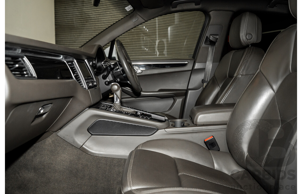 03/2015 Porsche Macan S DIESEL (AWD) MY15 4D Wagon White Turbo Diesel 3.0L