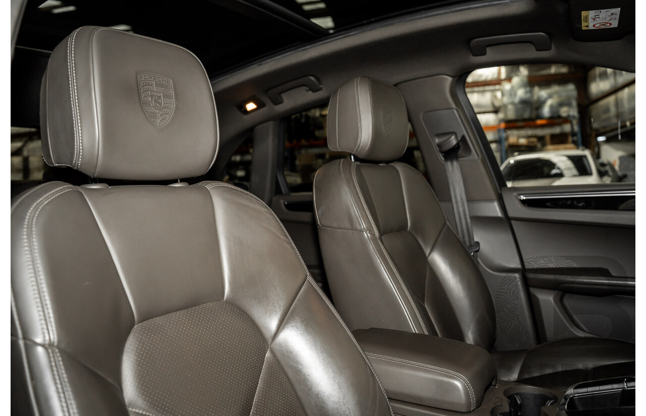 03/2015 Porsche Macan S DIESEL (AWD) MY15 4D Wagon White Turbo Diesel 3.0L