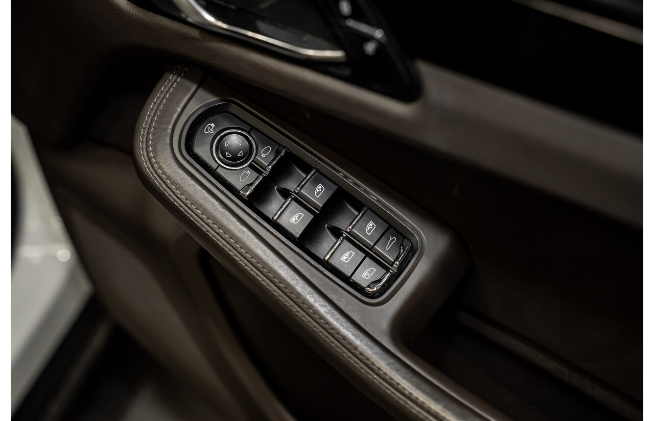 03/2015 Porsche Macan S DIESEL (AWD) MY15 4D Wagon White Turbo Diesel 3.0L