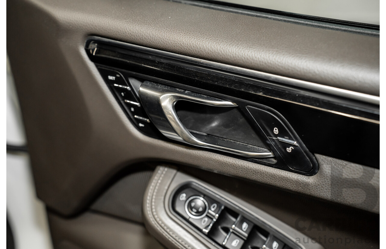 03/2015 Porsche Macan S DIESEL (AWD) MY15 4D Wagon White Turbo Diesel 3.0L