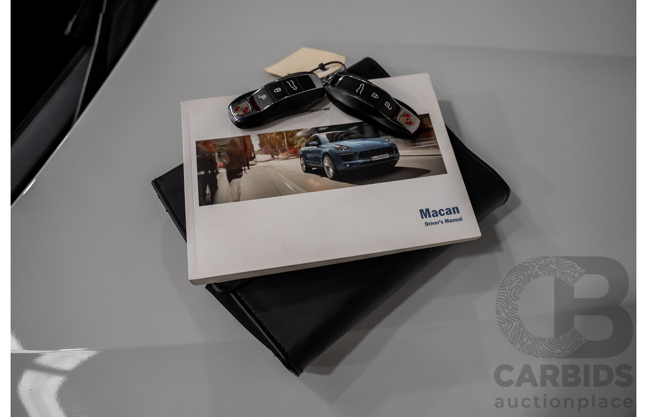 03/2015 Porsche Macan S DIESEL (AWD) MY15 4D Wagon White Turbo Diesel 3.0L