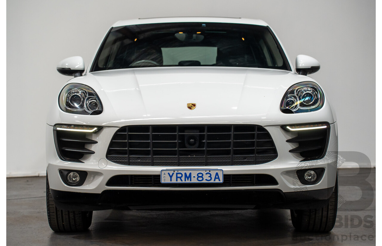 03/2015 Porsche Macan S DIESEL (AWD) MY15 4D Wagon White Turbo Diesel 3.0L