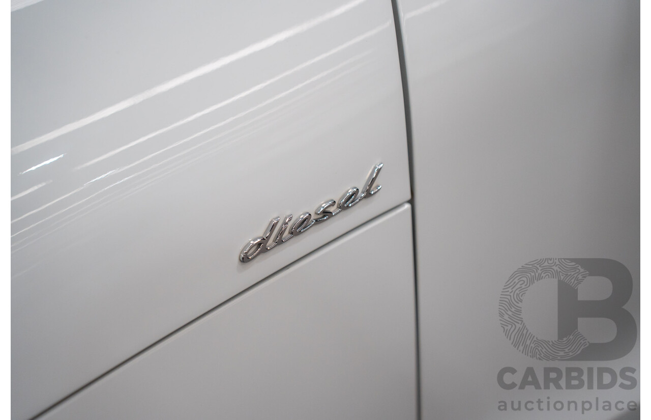 03/2015 Porsche Macan S DIESEL (AWD) MY15 4D Wagon White Turbo Diesel 3.0L