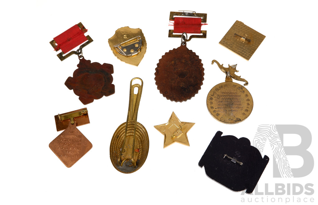 Good Collection VIntage & Other Foreign Military Badges and Medals