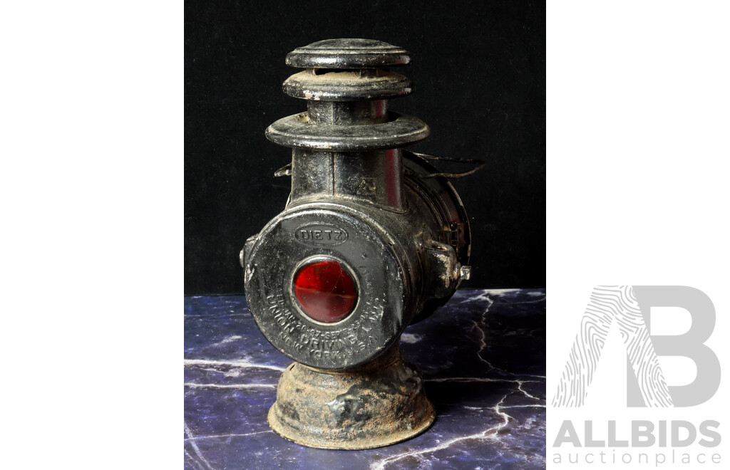 Vintage Dietz Union Driving Lamp