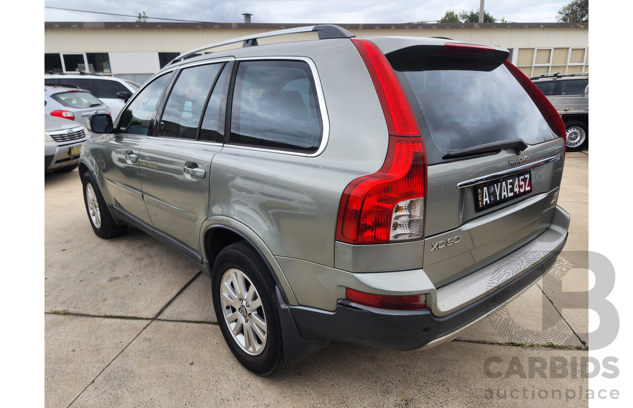 5/2007 Volvo Xc90 D5 MY07 4d Wagon Silver 2.4L