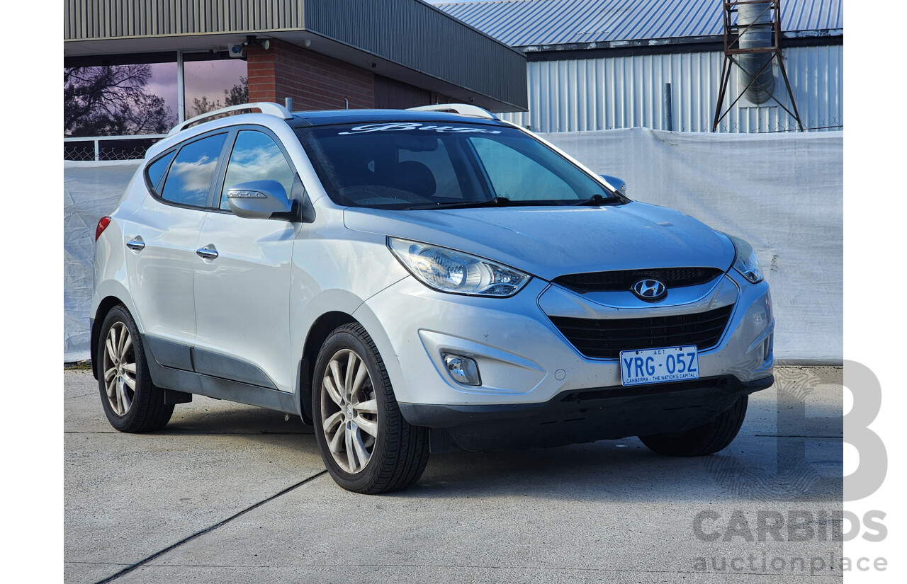 1/2012 Hyundai Ix35 Highlander (awd) LM MY11 4d Wagon Silver 2.0L